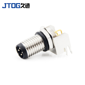 <span class=keywords><strong>M8</strong></span> <span class=keywords><strong>PCB</strong></span> bảng điều chỉnh kết nối một mã 3 4 6 8 Pin kim loại không thấm nước trở lại gắn ổ cắm mặt bích - Product Image 4