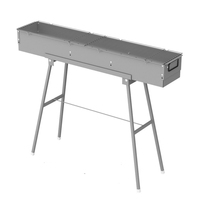 Barbecue au charbon de bois pliable épaissi sans fumée pour brochettes de mouton, idéal pour les marchés, les stands et le camping en extérieur (vente en gros)