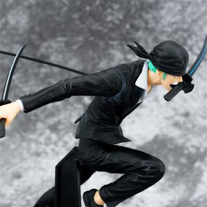 Barato al por mayor Roronoa Zoro serie una pieza figura <span class=keywords><strong>de</strong></span> acción tres cuchillos Sanzen Sekai Anime <span class=keywords><strong>figuras</strong></span> coleccionables decoraciones - Product Image 5