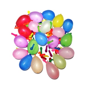 A buon Felice di Giocattoli 111pcs Ballon Grande Formato Mazzo 3 pollici Pazzo Facile riempimento Acqua Magica Palloncino - Product Image 6