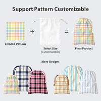 Sac à cordon en toile écologique personnalisé avec logo imprimé, imperméable, en calicot, à double cordon, vente en gros