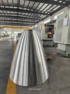 Customized CNC Sheet Metal Fabrication Large Precision Metal Spun Cone For Industrial Applications Spinning Parts