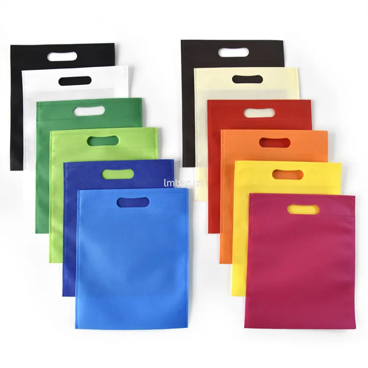 Bolsa de polipropileno de tela no tejida precio barato con logotipo personalizado bolsas de publicidad para promoción
