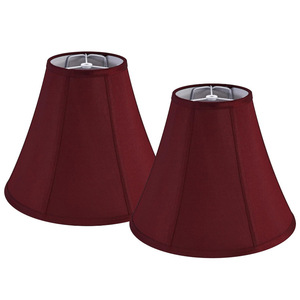 Abat-jour en tissu en forme de cône, style traditionnel, installation facile, accessoire de lampe - Product Image 1