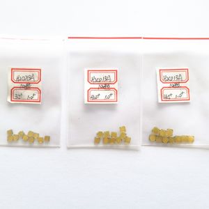 MCD özelleştirilebilir tek kristal sarı sentetik elmas plaka HPHT işlenmiş kare OEM elmas kesim plaka - Product Image 2