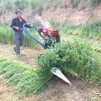 Machine de coupe d'alfalfa, petite moissonneuse de riz, récolteuse de blé, maïs, soja, faucheuse de trèfle, coupe-herbe pour tracteur, tondeuse à piment et trèfle