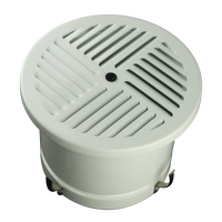 Échelle de diffuseur d'échappement en aluminium avec caisse de ventilation, accessoire de voiture de haute qualité pour climatisation