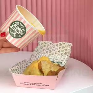 Cajas de Cartón para Hamburguesas Aisladas y Ecológicas Hechas a Medida - Impermeables y Rígidas, Color Mixto, Mantienen las Hamburguesas Calientes Durante Más de <span class=keywords><strong>2</strong></span> Horas - Product Image 3