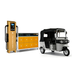 MIYAJI Tuk-tuk/Triciclo Elettrico Passeggeri con Carrozzeria Chiusa 1+3 Posti 50-70Km/h Supporta Sostituzione Batteria Ricarica Rapida Multiuso - Product Image 2