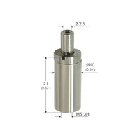 Pince de câble réglable en laiton, placage de Nickel métallique, pince pour suspension d'images