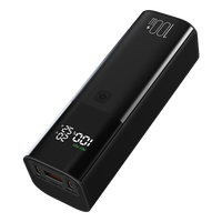 BOLOMI-SP130+  Cetakan Pribadi PD 100W Power Bank Laptop 15000mAh Layar Digital 3 Output Pengisian Cepat Beberapa Perangkat Bersinkronisasi