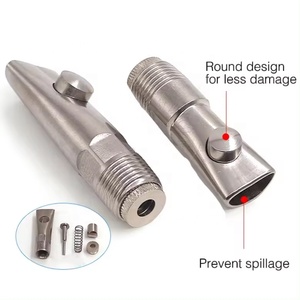 Équipement pour porcs en acier inoxydable, fontaines à boire pour porcs, robinets pour porcs, abreuvoir automatique pour volailles, tête d'abreuvement - Product Image 3