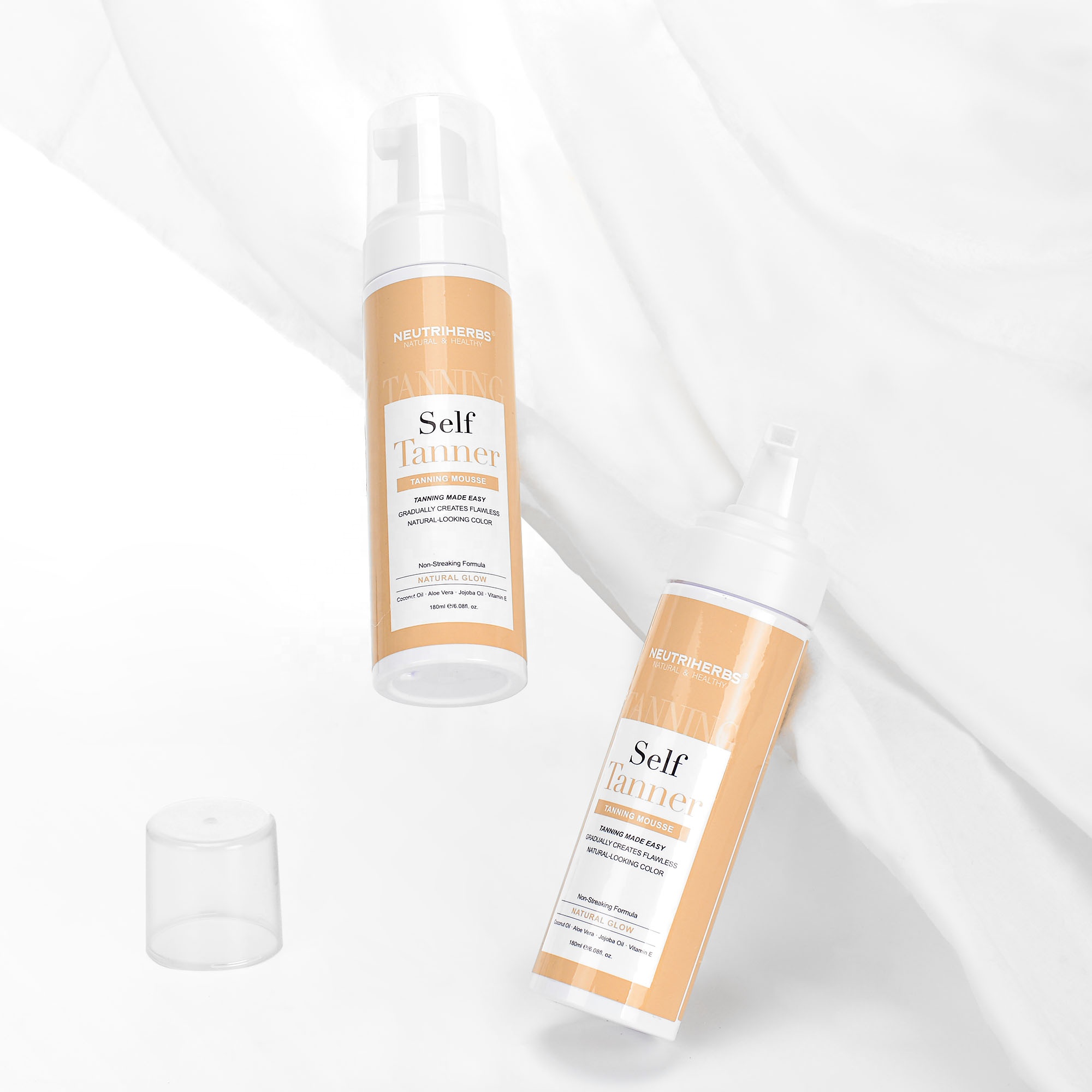 Лидер продаж, OEM/ODM Органический крем для тела, загар, темный самозагар, пена, загар, мусс