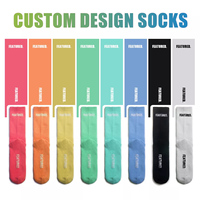 Chaussettes de compression OEM pour la circulation sanguine, la récupération et la randonnée, avec logo personnalisé, pour hommes et femmes