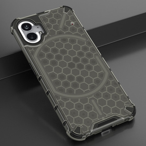 Coque de téléphone transparente en nid d'abeille pour <span class=keywords><strong>rien</strong></span> téléphone 2 1 Housse de protection anti-chute simple et durable pour <span class=keywords><strong>rien</strong></span> téléphone 1 - Product Image 3
