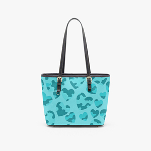 Borsa Tote Personalizzata in PU con Stampa Cuore Bianco e Rosso, <span class=keywords><strong>Tracolla</strong></span> Regolabile, Grande Capacità, per Shopping e Lavoro Quotidiano - Product Image 4