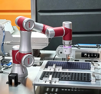 Robot Colaborativo Mini de 6 Ejes JAKA con Motor y PLC, Carga Útil de 1 kg, Alcance de 580 mm, Cobot para Clasificación Automatizada de Piezas Pequeñas