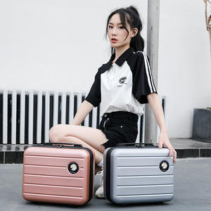 16 pouces mode tendance designer portable emballage boîte <span class=keywords><strong>de</strong></span> rangement voyage <span class=keywords><strong>vide</strong></span> stockage cosmétique cas mini bagages <span class=keywords><strong>maquillage</strong></span> <span class=keywords><strong>valise</strong></span> - Product Image 3