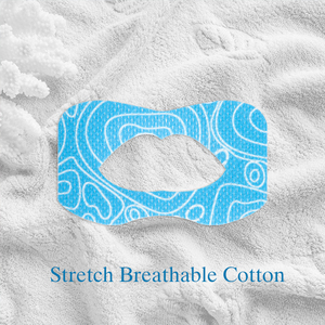 Cinta bucal de tela no tejida para niños que promueve la respiración nasal durante el sueño, cinta deportiva para un sueño cómodo - Product Image 3