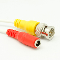 Câble de caméra coaxial RG59 avec prise BNC DC 5M/10M/20M/30M Accessoires pour système de surveillance CCTV DVR