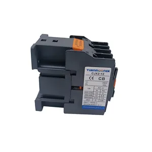 Contactores de CA CJX2, CJX2-1201, 12A, 3P, 1NC, 110V, 230V, contactor magnético