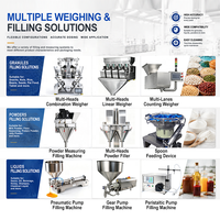Automatische 100G 500G Droge Vruchten en Noten Voorgemaakte Zakverpakkingsmachine Cashew Pistache Noten Kernels Amandelnoten Verpakkingsmachine