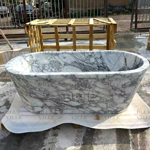 <span class=keywords><strong>Baignoire</strong></span> îlot en marbre naturel de style classique européen pour hôtel BLVE, <span class=keywords><strong>baignoire</strong></span> autoportante pour adultes - Product Image 6