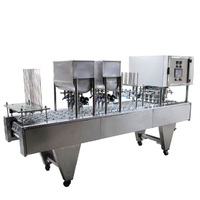 Machine de remplissage et de scellage de gobelets HNOC pour eau minérale machine de remplissage automatique de gobelets et de gelées à pleine charge
