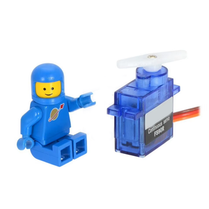 Micro FS90R Servomotor Analógico 9G de Rotación Continua de 360 Grados con Receptor Remoto Incluido para Coche de Juguete Robot y Rotor de Helicóptero RC - Product Image 1