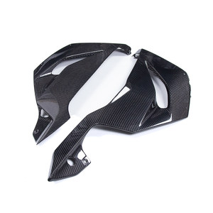 Juego Completo de Accesorios de Fibra de Carbono para Motocicleta Kawasaki ZX6R 636, Guardabarros, Brazos Oscilantes - Product Image 3
