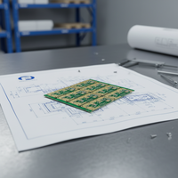 Service de fabrication de circuits imprimés Rogers RT/duroid 5880 à guichet unique, fabricant de circuits imprimés haute fréquence pour l'aérospatiale et la défense