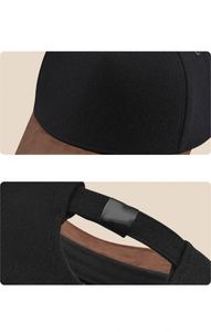 Gorra de Béisbol de Lana de 5 Paneles Personalizada de Alta Calidad Sweet Ocean para Hombre Gorro de Invierno Cálido y Grueso con Diseño Moderno y Borde Curvo Multicolor - Product Image 5