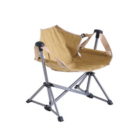 Chaise pliante d'extérieur pour pique-niques et loisirs, chaise à bascule portable pour le camping, la pêche et le jardin, universelle et portable