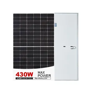 태양 전지 패널 400 와트 410 와트 420 와트 430 와트 광전지 패널 태양 전지 패널