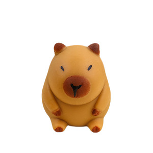 Cute Cartoon Capybara Squeeze <b>Toy</b> Novelty <b>Educational</b> <b>Toy</b> Made of Durable TPR Material - Product Image 6