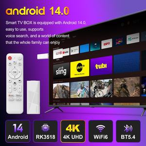 H96 Max Mini TV Stick RK351813 2GB 16GB Android 14 Wifi Dual 4K Compatible con Reproductor <span class=keywords><strong>IPTV</strong></span> - Product Image 3