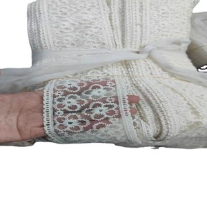 Yüksek kalite 100% DIY kelebek örgü Hollow nakış gipür kuru tül dantel kumaş elbise için - Product Image 5
