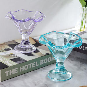 <span class=keywords><strong>Verre</strong></span> à vin lisse de style japonais <span class=keywords><strong>Toyo</strong></span> Sasaki, moderne, transparent, fait à la main, écologique, 301-400 ml, bol à dessert pour fête, <span class=keywords><strong>verre</strong></span> à boire - Product Image 2