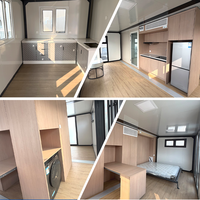 Maison conteneur extensible de haute qualité, maison conteneur extensible à vendre, logement en conteneur maritime de 40 pieds