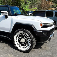 Jantes forgées personnalisées SL 22X12 24X12 24X14 26X14 26X16 5x139.7 8x165.1 8x180, jantes polies à déport profond pour Hummer GMC Sierra 1500