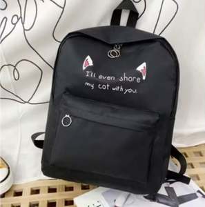 Sac à dos rose mignon de haute qualité pour fille, tendance mode, ensemble 4 pièces avec doublure en coton, fermeture ouverte pour étudiants - Product Image 4