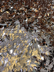 Stretch maille mangue tranche paillettes broderie dentelle tissu robe de soirée à la mode avec sangle sac à chaussures chapeau Patchwork robe à paillettes - Product Image 6