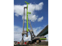 ZR180G Foreuse rotative sur chenilles d'occasion pour forage de puits et pieutage, à bas prix