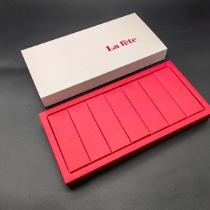 クリスマス6点セットカスタマイズ可能な高級リサイクル可能手作りマグネット開閉式化粧品包装箱セット（フェイスクリーム・ジェル用） - Product Image 5