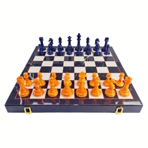 Nhà máy mới kích thước lớn bằng gỗ giải đấu cờ vua đặt trẻ em thiết kế bảng đá cẩm thạch - Product Image 3