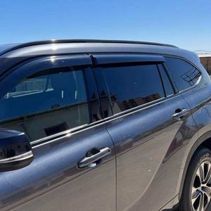 Déflecteurs de vitres latérales compatibles avec Toyota Highlander 2021 2022 2023, pare-pluie, 4 pièces, déflecteurs de vent pour voiture - Product Image 4