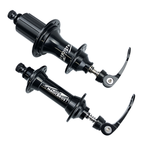 Bujes de Bicicleta de Carretera Delanteros y Traseros con 4 Rodamientos Sellados, 8-12 Velocidades, 6 Trinquetes, 72 Clics, Freno de Llanta, 20-24 Agujeros, en Venta - Product Image 5