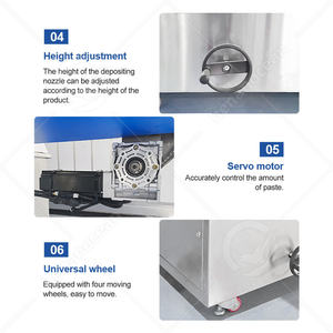 เครื่องทำเค้กแมเดลีนฝรั่งเศสมหาสมุทรเครื่องเติมคัพเค้กอัตโนมัติเต็มรูปแบบสำหรับมัฟฟิน - Product Image 4