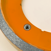 Disque de meulage diamanté humide breveté Jingu Brand 10 pouces S60-475b4, roue de carrealement céramique haute dureté, personnalisable OEM 32mm pour
