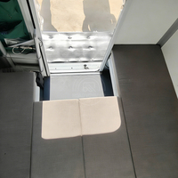 Camper pour camionnette pliable semi-cabine, toit rigide imperméable, léger et personnalisable pour le camping en tout-terrain et les voyages routiers